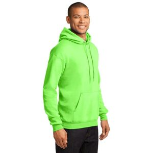 เสื้อฮู้ดผ้านุ่มสำหรับผู้ชายสีล้วนย้อมสีได้ทุกฤดูสวมใส่สบาย - Product Image 2