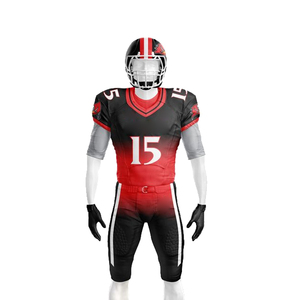 Camiseta de fútbol americano juvenil personalizada al por mayor, conjunto de pantalón corto, ropa deportiva, uniforme reversible, técnicas impresas, ¡el mejor precio! - Product Image 3