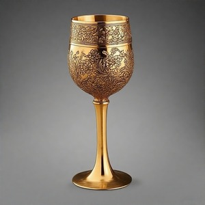 TabernacleSip Eternal Faith Cáliz de comunión Chapado en plata Copa de vino religiosa ornamentada PARA LA Santa Misa y las ceremonias sagradas - Product Image 4