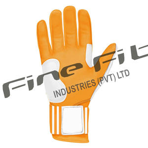 Gants de frappeur de baseball en cuir d'agneau pour adultes, haute qualité, entraînement sportif, fermeture à boucle personnalisée, confortable, durable et respirante - Product Image 4