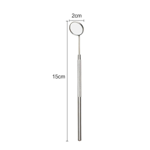Poignée de miroir buccal dentaire en acier inoxydable de super qualité Consommables dentaires approuvés CE à prix économique - Product Image 3