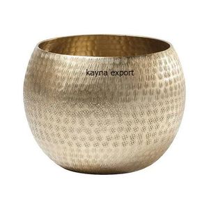 Vintage Style Decorative Hammered Iron <b>Metal</b> <b>Planter</b> Wholesale Indoor <b>outdoor</b> Decoration <b>Metal</b> Pot Home Garden Floor <b>Planter</b> - Product Image 6