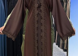 2026 Beautiful Dubai Abaya for Women Hand Work Kaftan Traditional Islamic Clothing and Accessory Designed for Muslims - Product Image 4