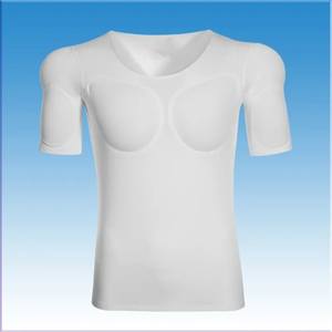 Respirant en gros pas cher 100% coton hommes sous-vêtements sans manches débardeur pour l'entraînement - Product Image 5