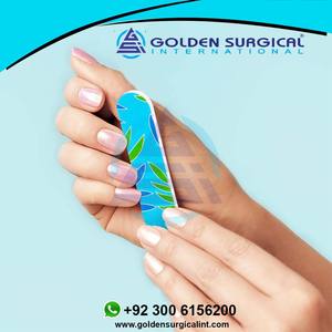 Lime à ongles jetable double face en émeri, limes à ongles colorées à motifs floraux, en vrac pour usage domestique et en salon - Product Image 5