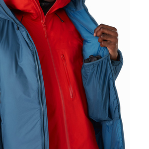 Abrigo de invierno Chaqueta cálida con capuchas Cortavientos Chaquetas acolchadas ligeras impermeables Chaqueta de plumón reversible para hombres - Product Image 6