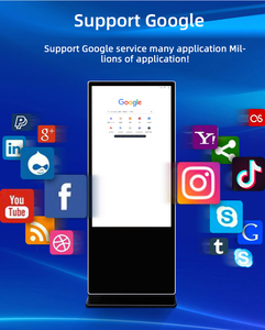 <span class=keywords><strong>Android</strong></span> 43-75インチ超HD床立っているLCDディスプレイキオスクタッチスクリーン付きリモートコントロール広告ディスプレイ - Product Image 4