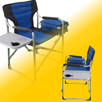 Mini chaise de Camping pliante vietnamienne poches latérales Table pique-nique famille métal mobilier de jardin extérieur logo OEM personnalisable