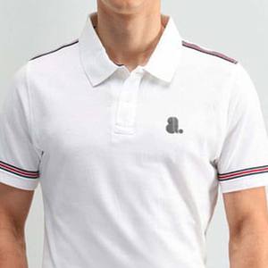 Chemises polo décontractées pour hommes, coupe classique, streetwear, 100% fibre de bambou, tissu jersey respirant, manches courtes, couleur unie - Product Image 4