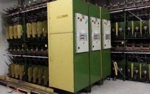 Machine à tordre double face Ratti R326 TFO, 200 broches, capacité 3 kg, puissance 15/25 kW, manuelle, diamètre 140 cm, hauteur 420 cm - Product Image 4