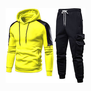 Traje de jogging de la mejor calidad para hombre, Sudadera con capucha de color personalizado, ropa de entrenamiento, chándal de jogging para jóvenes - Product Image 1