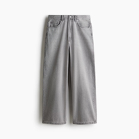 Jean baggy léger sur mesure pour homme, taille mi-haute, en denim oversize, style streetwear, mode hip-hop, décontracté, 100 % coton
