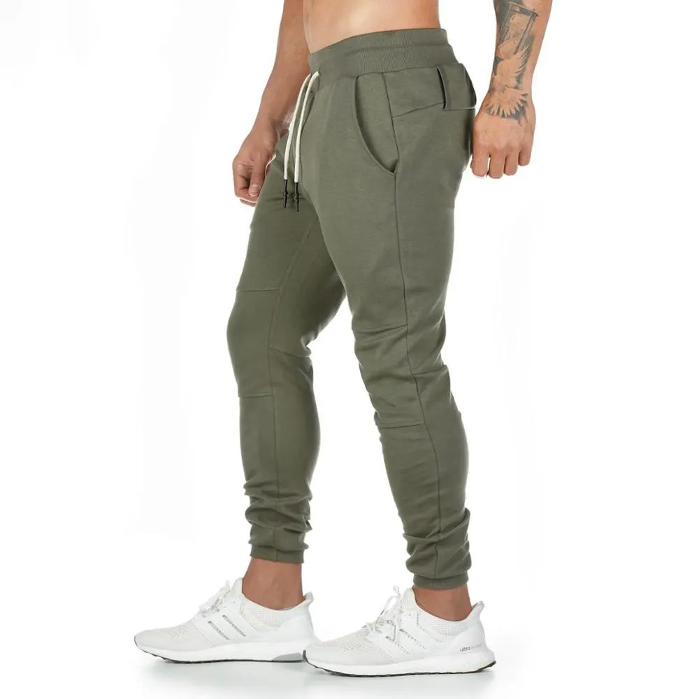 Wholesale Trendy blank jogger men plain Slim Fit pants sweat track custom Trousers jogging pants track pants for men