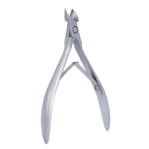 กรรไกรตัดหนังกำพร้าสแตนเลสแบบมืออาชีพเครื่องมือทำเล็บสีเงิน - Product Image 5