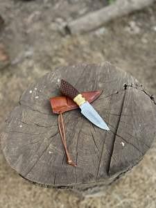 Couteau de cuisine en acier Damas sur mesure, différents styles, prix bas, qualité professionnelle, manche de haute qualité - Product Image 2