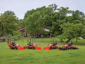 Tracteur à roues d'occasion Kubota BX2380 pour les fermes avec composants essentiels : moteur, pompe à engrenages, boîte de vitesses - Product Image 3