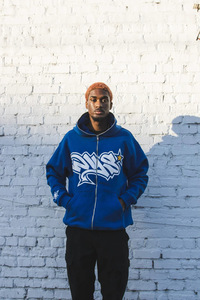 ¡Novedad de 2025! Sudaderas con capucha de cara completa mezcladas de algodón de alta calidad para hombre con estampado 3D y cremallera con logotipo personalizado para invierno - Product Image 4