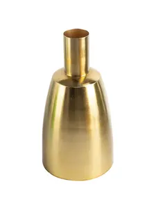 Florero de metal de calidad superior con acabado antiguo para decoración de sala de estar y jardín a bajo precio - Product Image 3