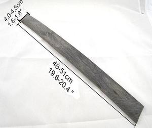 Bande de corne de buffle brute de haute qualité pour l'artisanat, formes irrégulières, portable, pour l'art et les objets de collection - Product Image 1