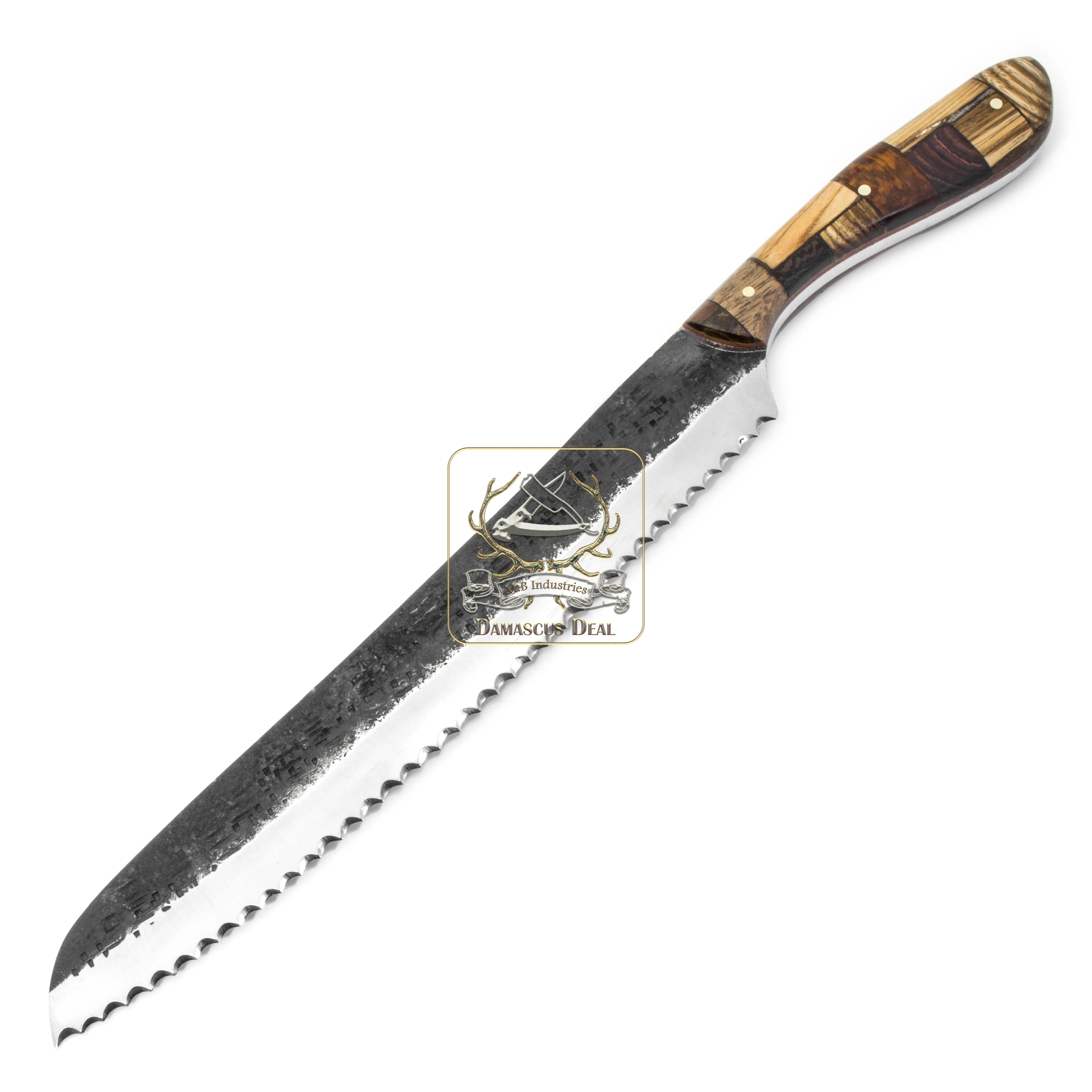 Cuchillo de cocina de acero de Damasco de estilo japonés, cuchillo de Chef afilado profesional con Micarta de mosaico de madera, Venta caliente