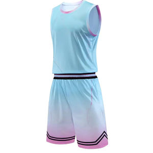 Venta caliente uniforme de baloncesto para ropa deportiva nuevo diseño adultos tamaños al por mayor logotipo personalizado/color transpirable uniforme de baloncesto - Product Image 1