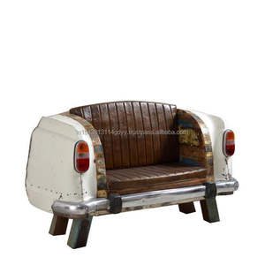 Bois récupéré d'automobile industrielle avec le sofa en bois de voiture de siège - Product Image 4