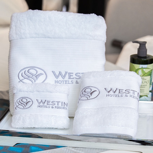 Serviettes d'hôtel professionnelles, serviettes absorbantes durables pour l'hôtellerie, au meilleur prix - Product Image 2