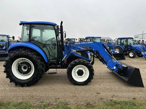 New Holland PowerStar 75 tractores 90HP 100hp usado New y Holland tractores baratos granja agricultura 4x4 tractor de ruedas - Product Image 4