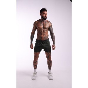 Calzoncillos Bóxer para Hombre, 100% Algodón, Negros, Transpirables, Suaves, Cómodos, Ajuste Elástico, Tallas 48-66 - Product Image 1