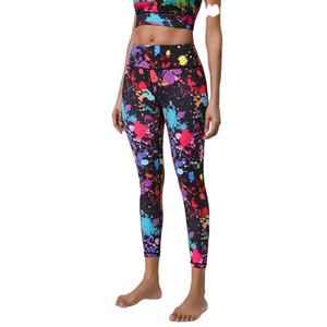 Dear-Lover Wholesale <b>Fashion</b> New Adults Patterned Black Breathable Fleece Mid Waist Tummy Control Moto Biker Plus Size <b>Leggings</b> - Product Image 1