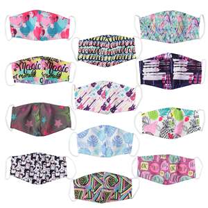 Maschere da donna riutilizzabili e lavabili in lavatrice, confezione da 6, per uso quotidiano - Product Image 2