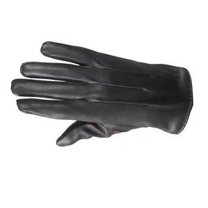 Gants en cuir de mouton décontractés à prix raisonnable Gants en cuir chauds confortables d'hiver pour une utilisation en extérieur - Product Image 6