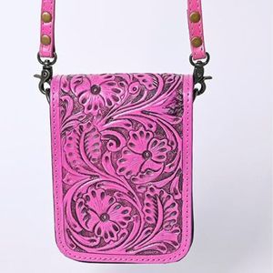 Nouvel arrivage d'étuis de téléphone en cuir véritable à motif élégant personnalisés, couvertures de téléphone portable vintage de haute qualité - Product Image 3