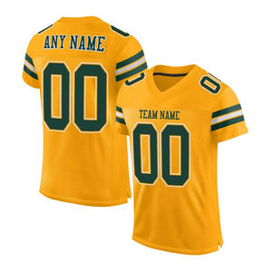 Maillot de football durable pour la coupe athlétique du jour du match et tissu anti-transpiration pour la performance - Product Image 1