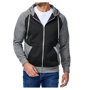 Sudadera con Capucha para Hombre, Lavada con Ácido, 100% Poliéster, Tejido French Terry, Diseño Liso, Talla XL, Invierno, con Capucha, Servicio OEM - Product Image 1