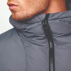 Chaquetas de hombre de burbuja de estilo callejero de moda de alta calidad, chaqueta de burbuja personalizada completa en blanco liso, chaqueta de invierno para hombre - Product Image 3