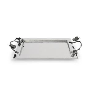 Plateau décoratif fait main plaqué or pour la maison Hôtel Table Top Décoration Dessert ou fruits secs Serveur de plats Plateau métallique - Product Image 6