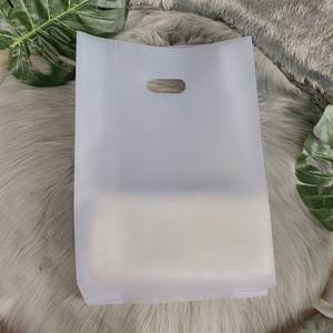 Vente en gros de sacs à provisions en plastique découpés à l'emporte-pièce imprimés et étanches avec logo - Product Image 5