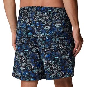 Shorts de surf en gros, séchage rapide, entièrement imprimés sur mesure pour hommes, shorts de plage et de bain en polyester extensible - Product Image 4