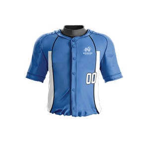 Uniforme de Béisbol Transpirable de Secado Rápido de Alta Calidad con Nuevo Diseño, 100% Poliéster, Personalizable, para Hombre Adulto, Venta al por Mayor - Product Image 3