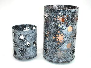 Linternas de velas marroquíes de hierro de primera calidad, decoración de boda dorada, juego de faroles con cuentas al precio más barato en la India, Navidad - Product Image 5