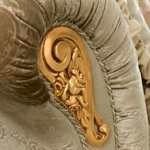 Juego de sofá de madera de caoba clásico de lujo, mesa auxiliar central tallada a mano para entrada de Hotel, Villa, apartamento, centro comercial, muebles de sala de estar - Product Image 2