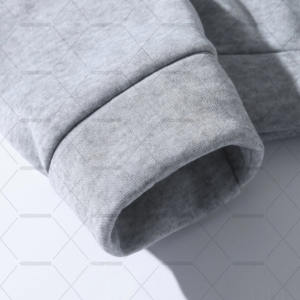 Pull brodé personnalisé de haute qualité sweats 100 coton hommes à manches longues en gros sweat-shirt coton mélangé - Product Image 3