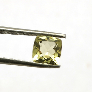 Alta calidad 0.72cts Limón Topacio Piedras preciosas sueltas 5x5mm Cojín amarillo natural Faceta Iroc Ventas Fabricante superior Proveedor - Product Image 2