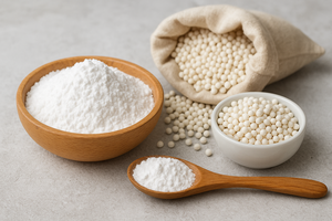 Precio de suministro a granel, almidón de tapioca Natural sin gluten para hornear, cocinar, polvo de yuca de grado alimenticio - Product Image 2