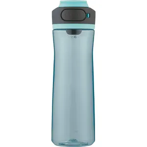 1L 32 oz Straw Strainer Filter Gym Fitness Sports BPA Free Tritan Motivational Water Bottle