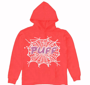 Sweats à capuche de haute qualité Cut Edge Sweat à capuche à ourlet brut personnalisé pour hommes Pull 3d Puff Print Sweatshirt - Product Image 2