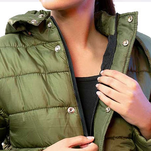 Chaqueta acolchada informal de Color sólido para mujer, ropa de calle, nueva moda, ropa de invierno a prueba de viento, chaqueta acolchada para mujer - Product Image 5