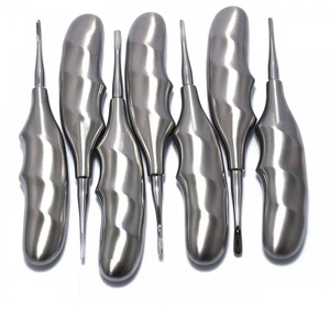 Juego de 7 Uds. De elevadores de raíz Dental, cirugía Oral PDL, dientes de luxación, mango de dedo para aflojar - Product Image 1