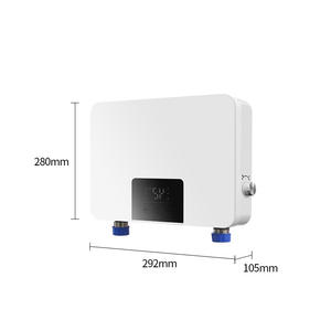 <span class=keywords><strong>Chauffe</strong></span>-<span class=keywords><strong>eau</strong></span> électrique instantané à panneau en plastique blanc haute performance <span class=keywords><strong>avec</strong></span> LED pour camping-car, usage extérieur, commercial et résidentiel 5500kW - Product Image 4